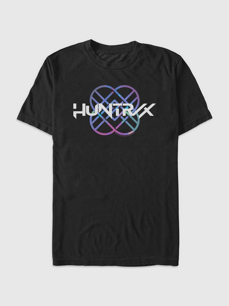 K-Pop Demon Hunters Huntrix Logo Graphic T-Shirt