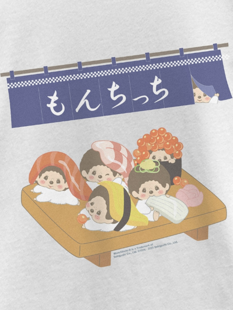 Monchhichi Sushi Graphic T-Shirt for Girls