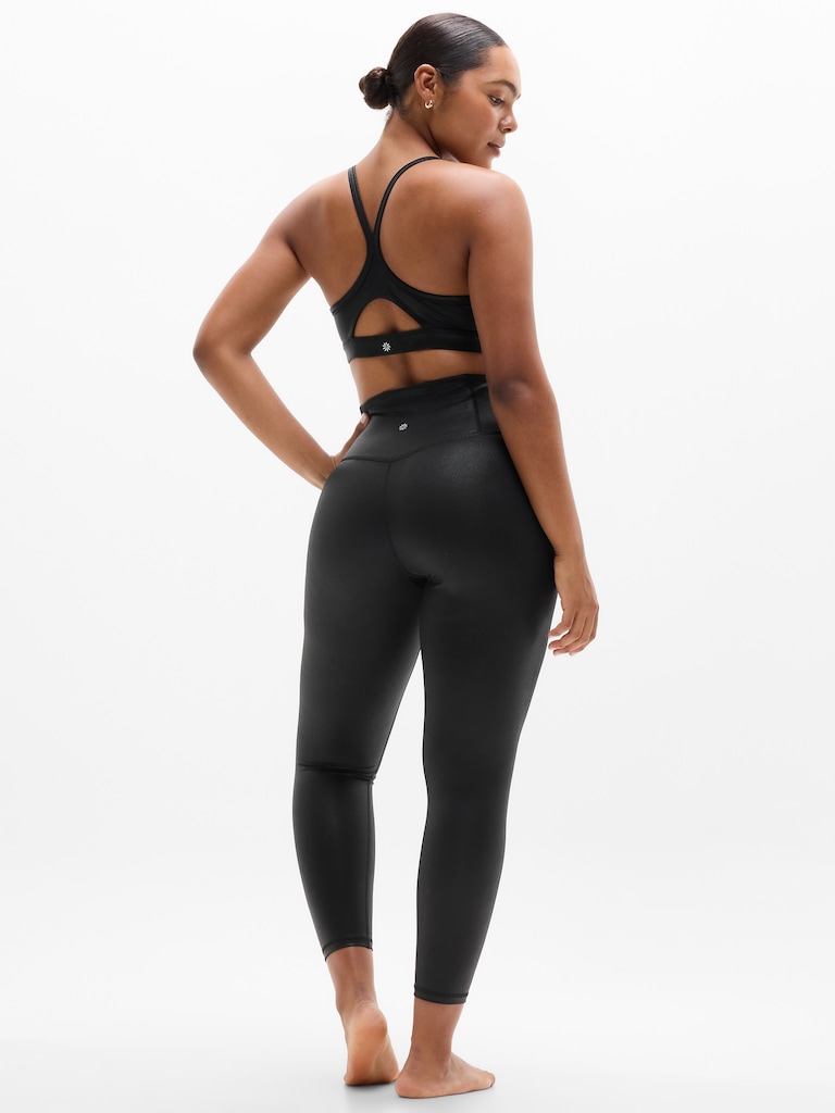 Elation High Rise Matte Foil Shine 7/8 Legging