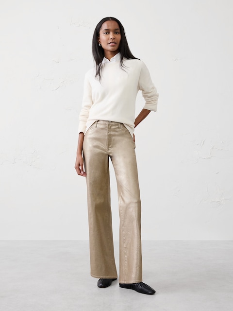 Women's Gold Pants | Banana Republic Factory Women's Gold Pants | Banana Republic Factory