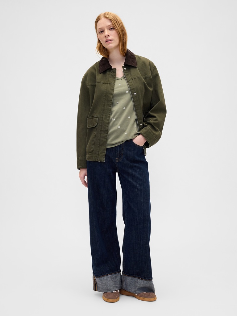 Favorite Print V-Neck T-Shirt