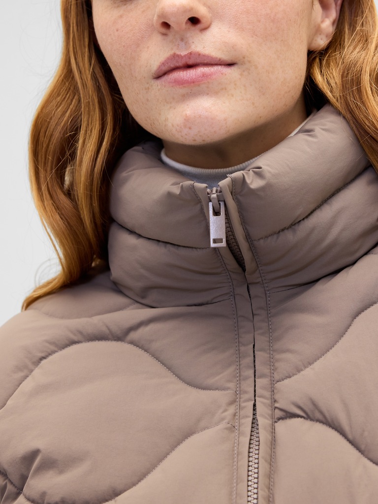 Relaxed Quilted Nylon Jacket