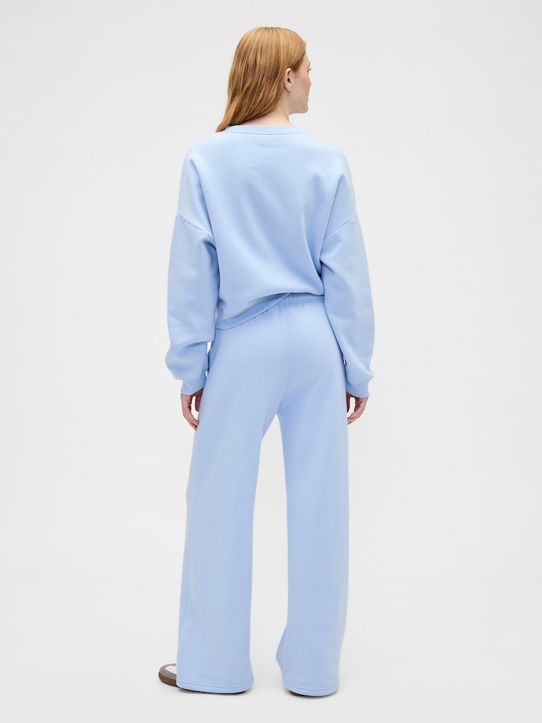 Relaxed Straight-Leg Sweatpants