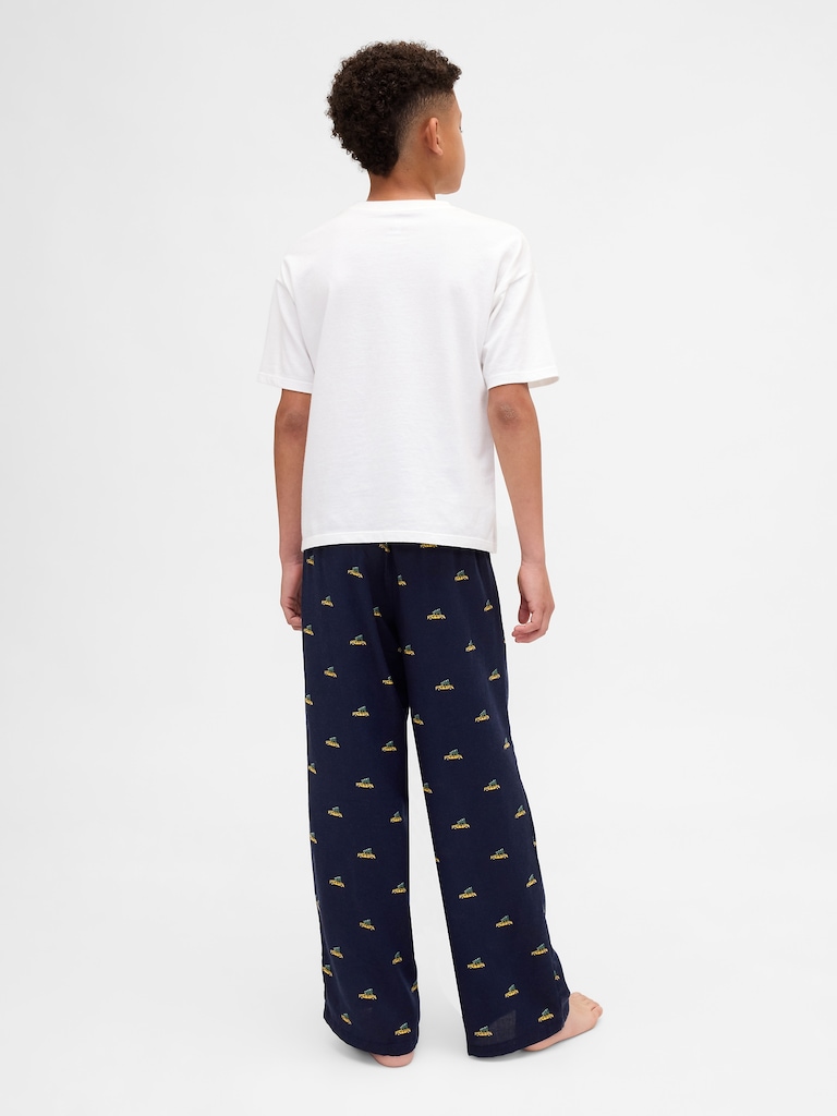 Kids Recycled Flannel PJ Pants