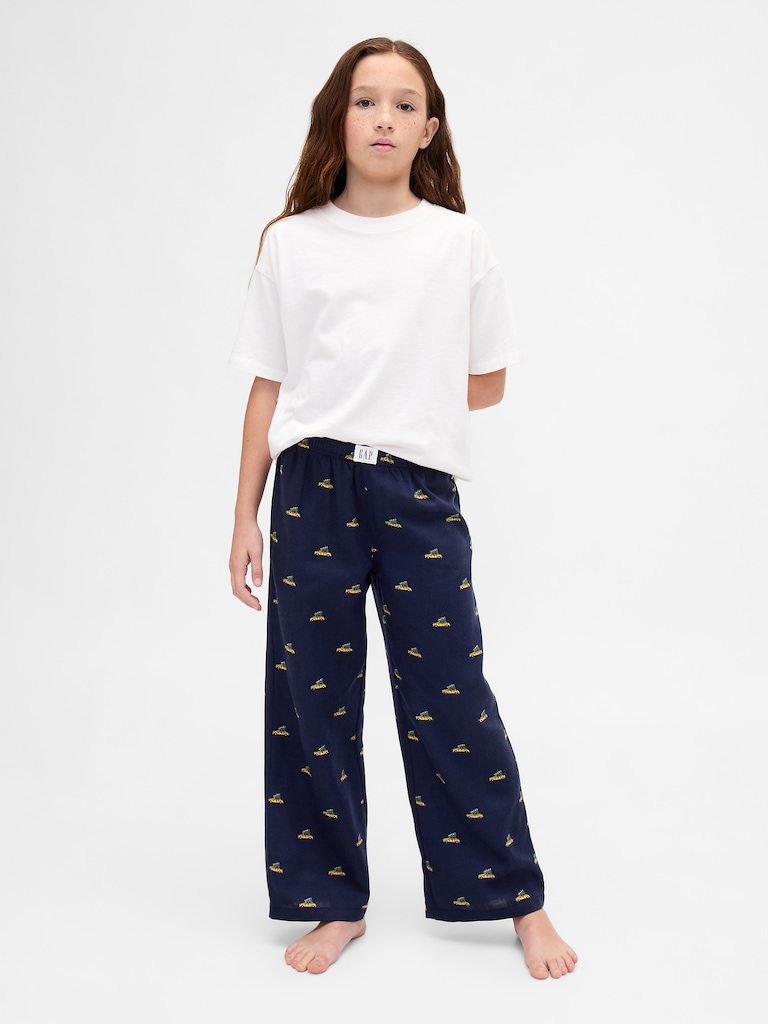 Kids Recycled Flannel PJ Pants