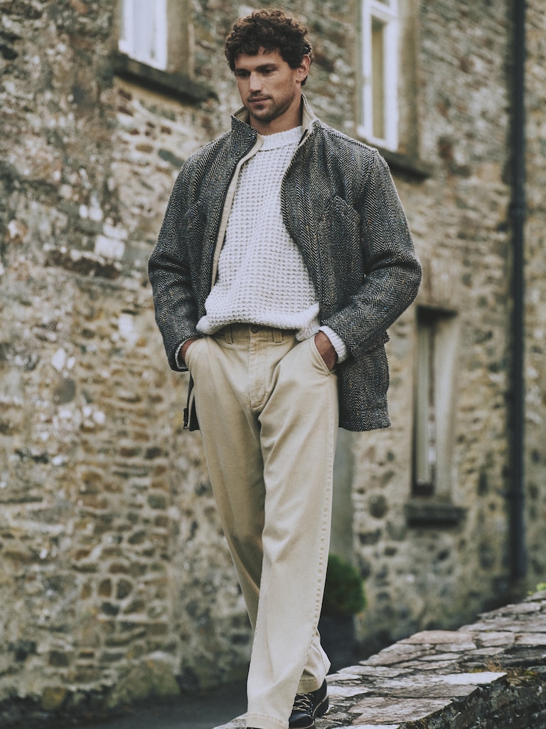 Straight Brushed Italian Chino