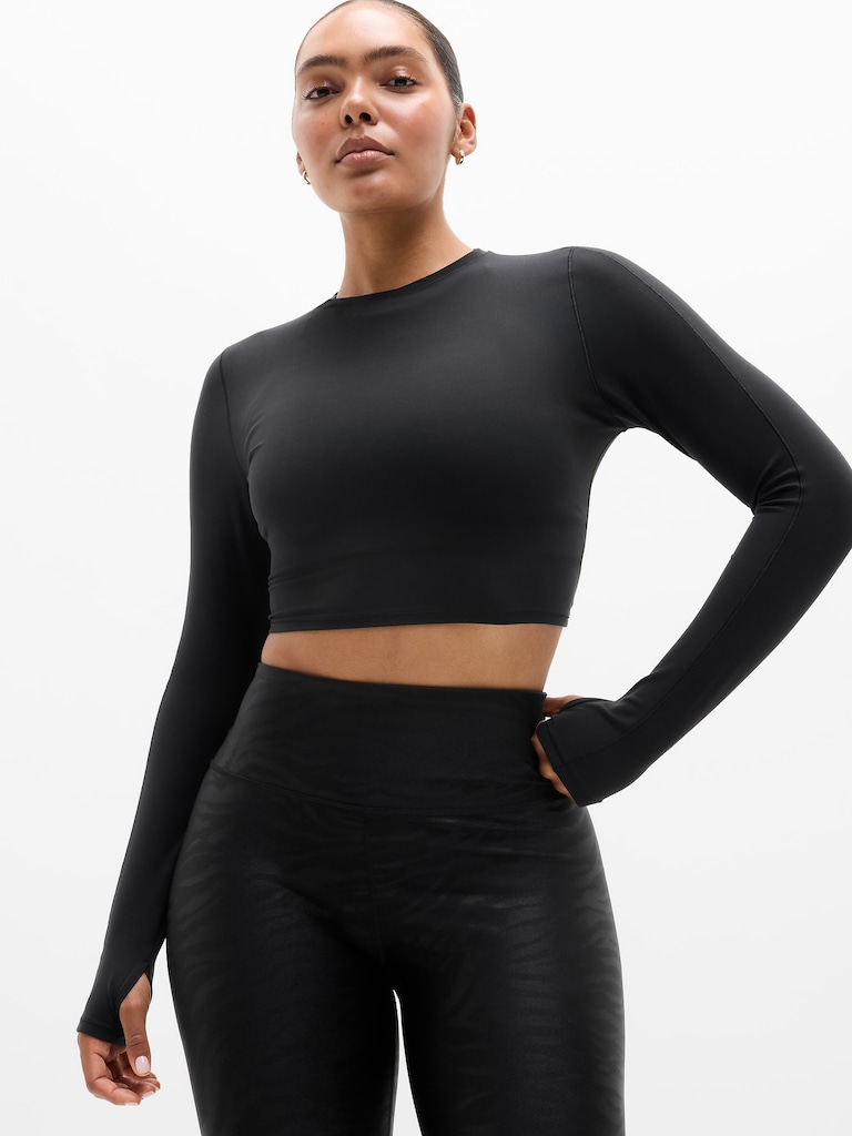 Simone Biles Transcend Open Back Top