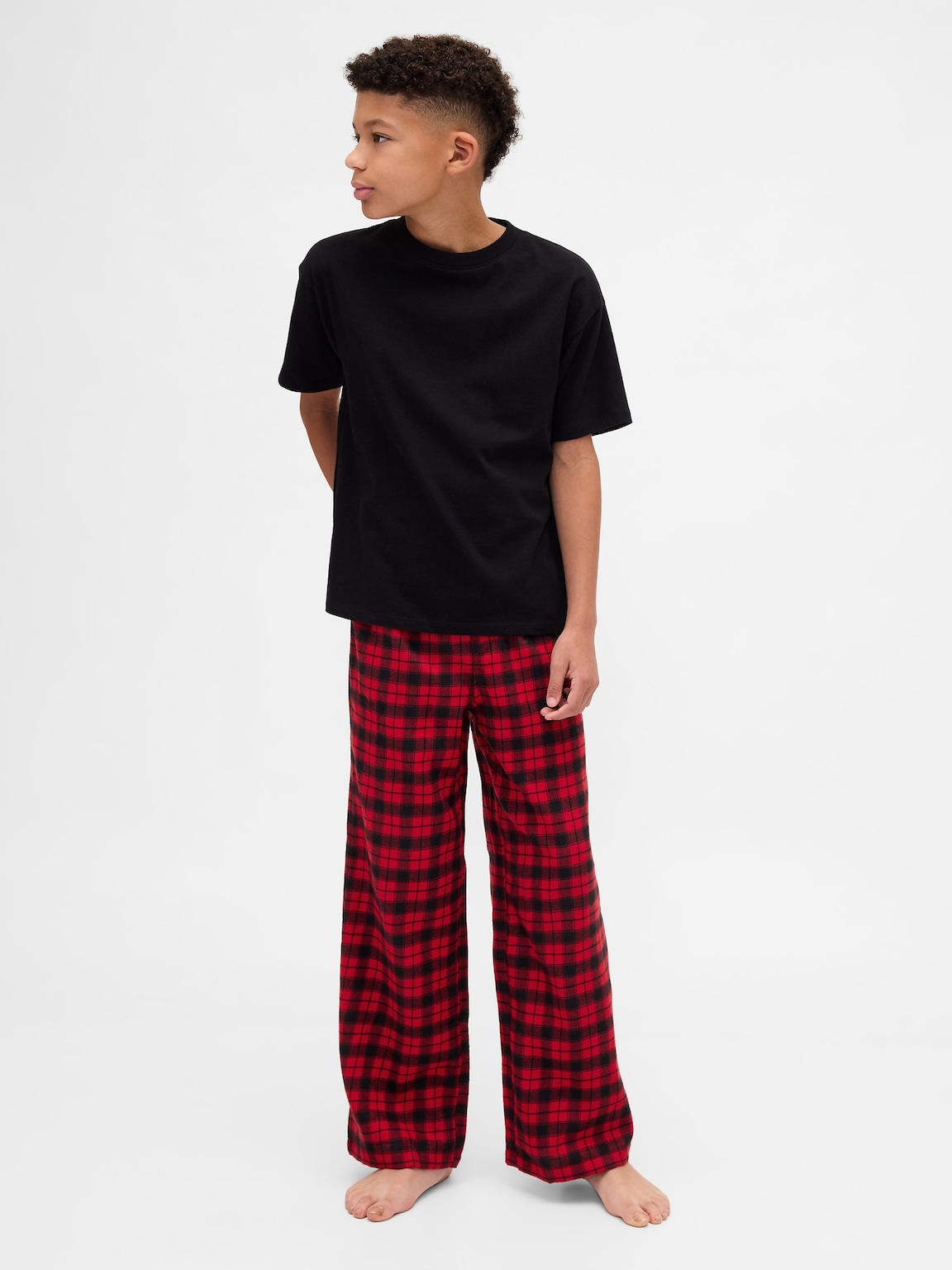Kids Recycled Flannel PJ Pants