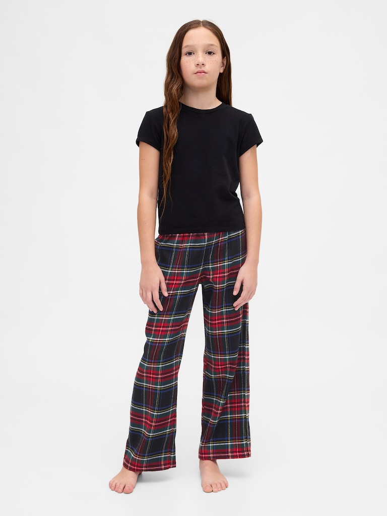 Kids Recycled Flannel PJ Pants