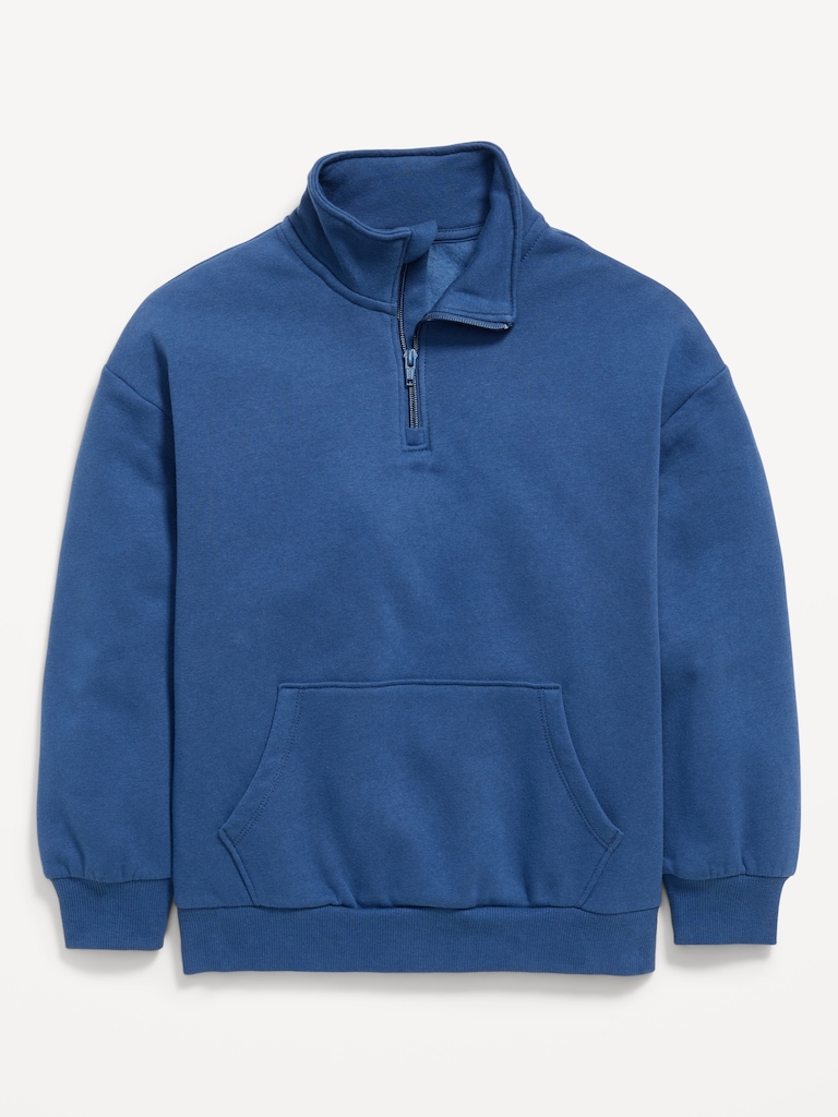 Favorite Fleece Oversized Quarter-Zip for Boys