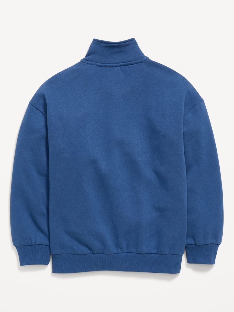Favorite Fleece Oversized Quarter-Zip for Boys
