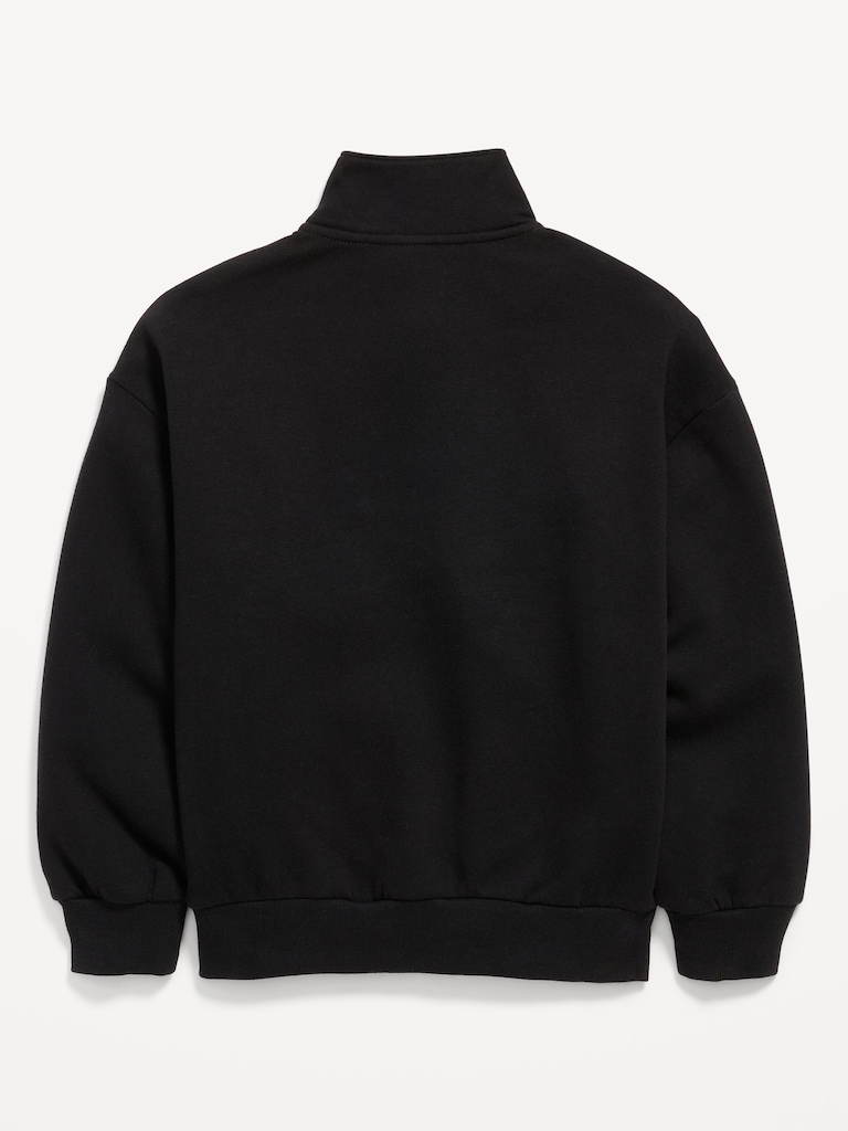 Favorite Fleece Oversized Quarter-Zip for Boys