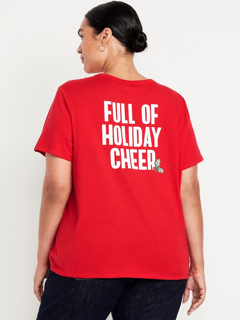 EveryWear Crew-Neck Graphic T-Shirt