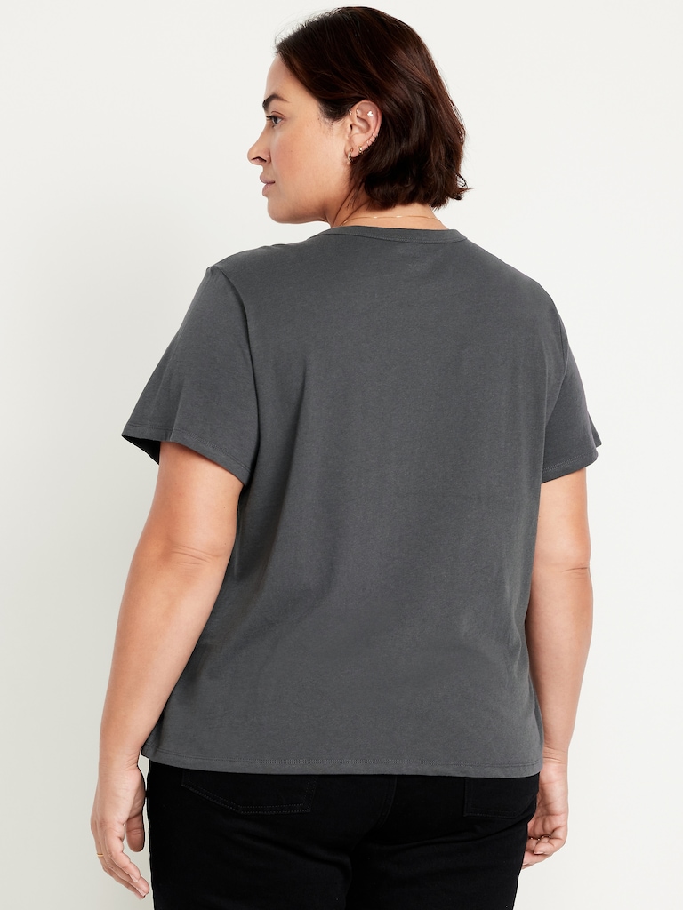 Crew-Neck Logo-Graphic T-Shirt