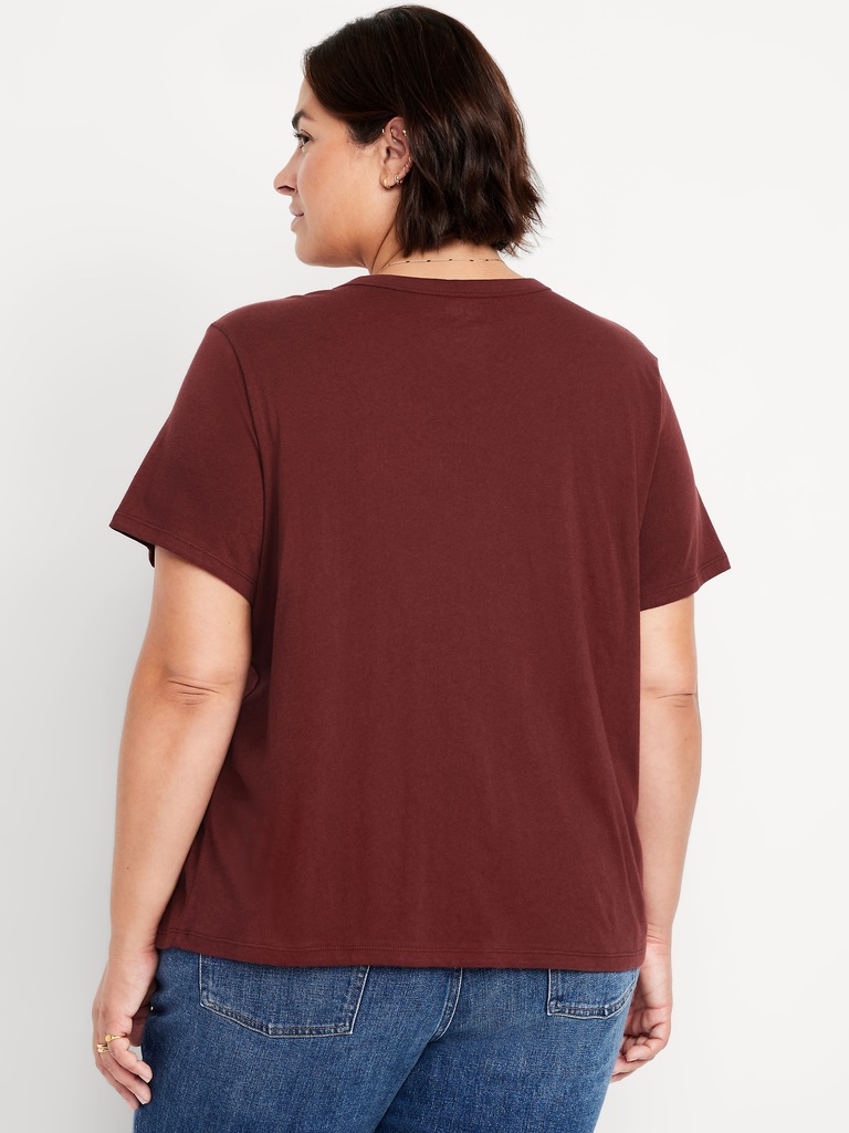 Crew-Neck Logo-Graphic T-Shirt