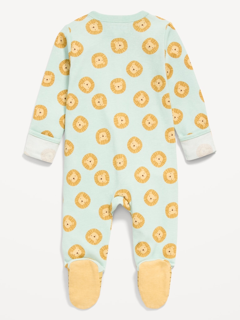 2-Way-Zip Sleep & Play Footed One-Piece for Baby