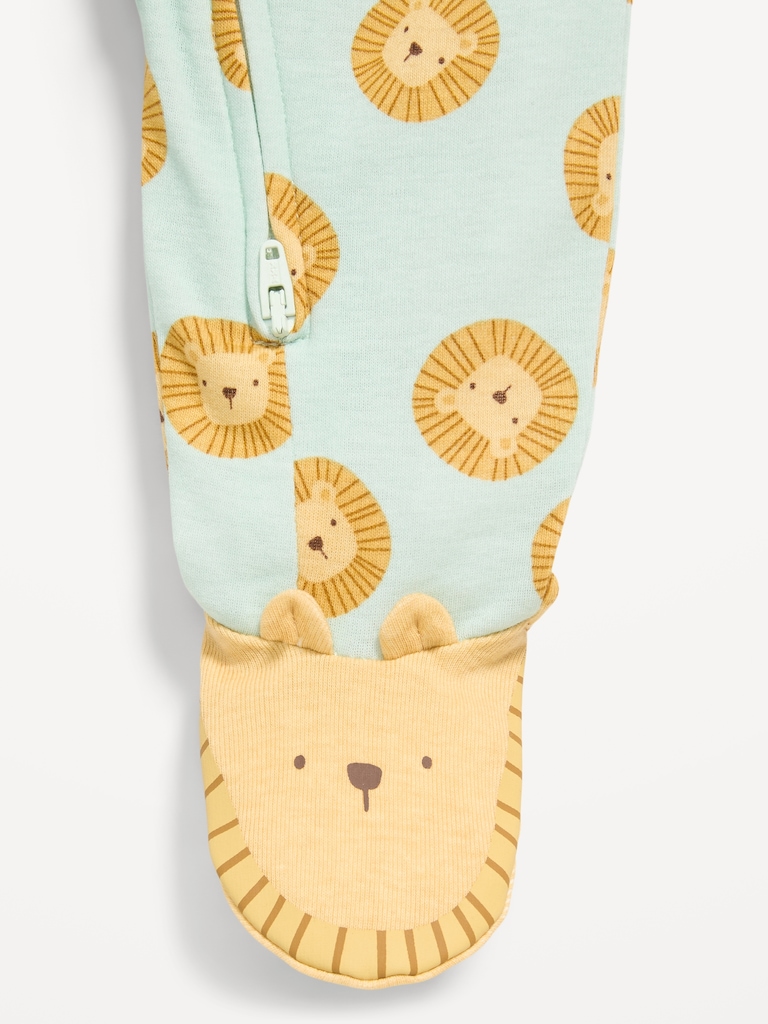 2-Way-Zip Sleep & Play Footed One-Piece for Baby