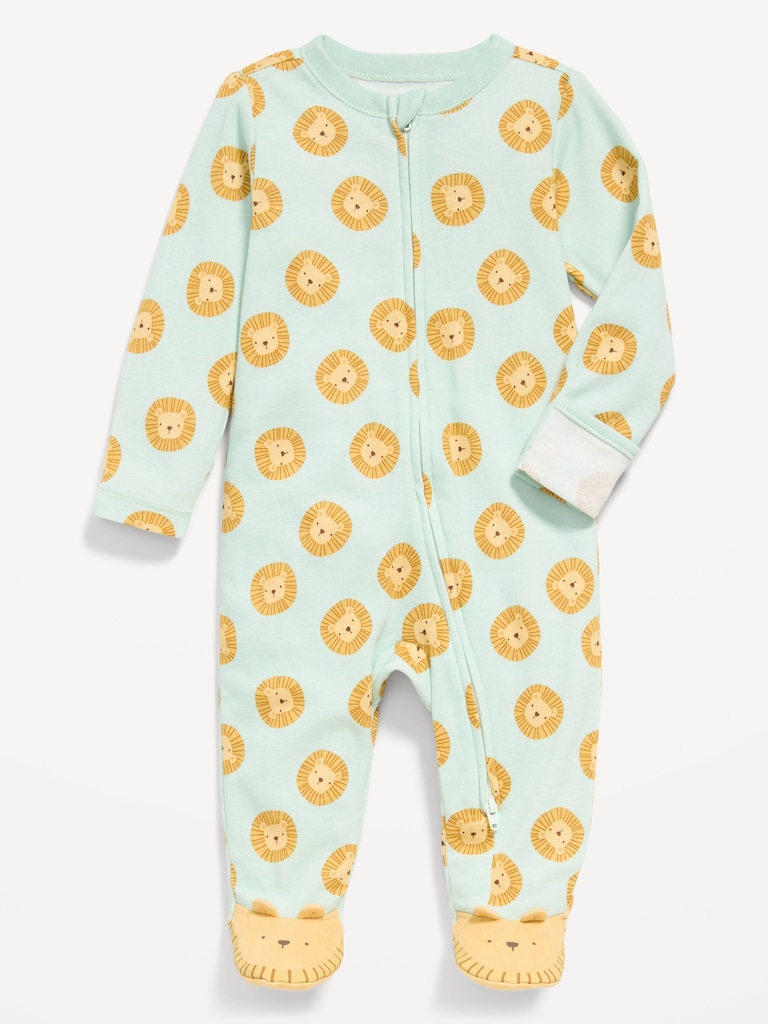 2-Way-Zip Sleep & Play Footed One-Piece for Baby