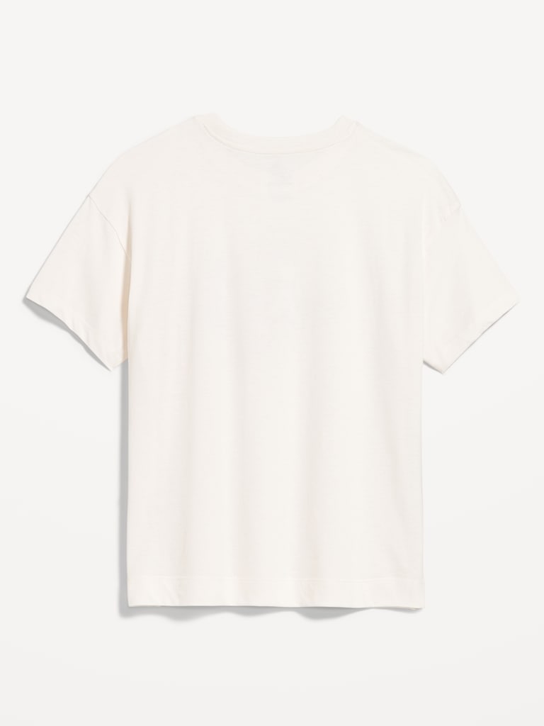 College Crew-Neck T-Shirt for Women