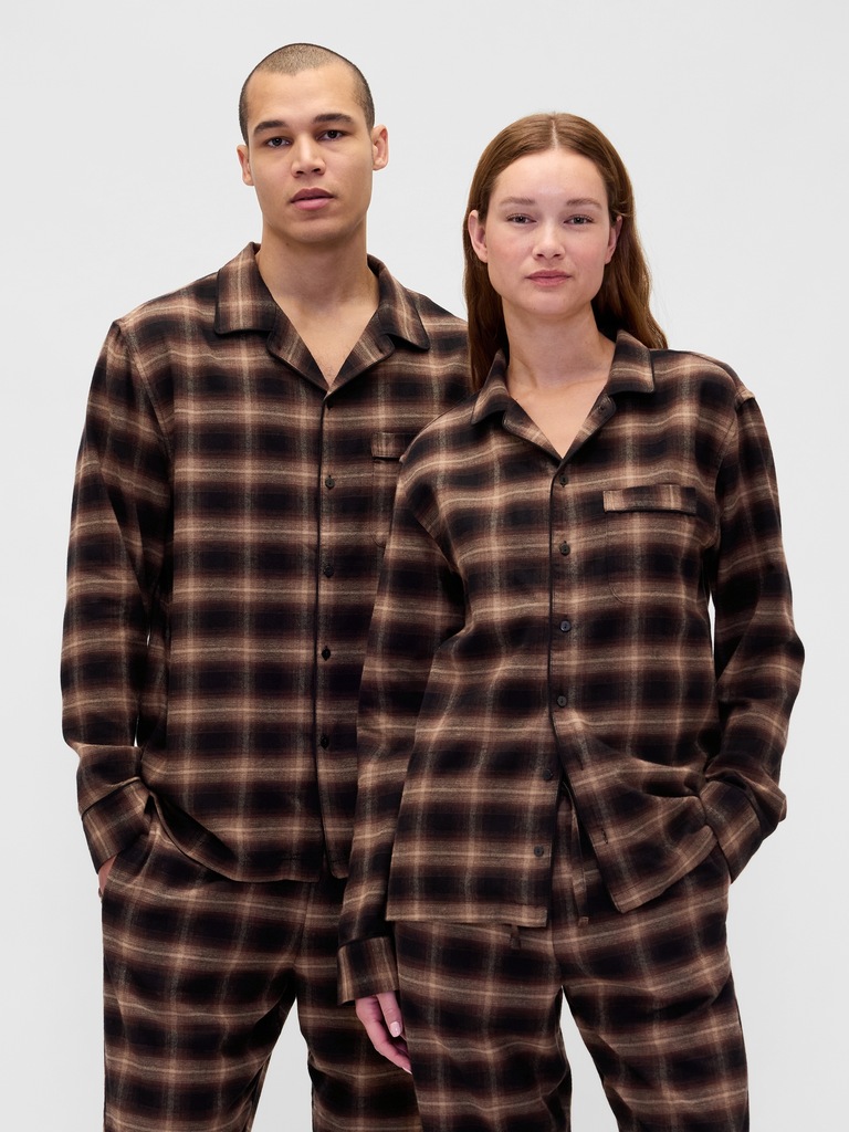 Adult Softest Flannel PJ Shirt
