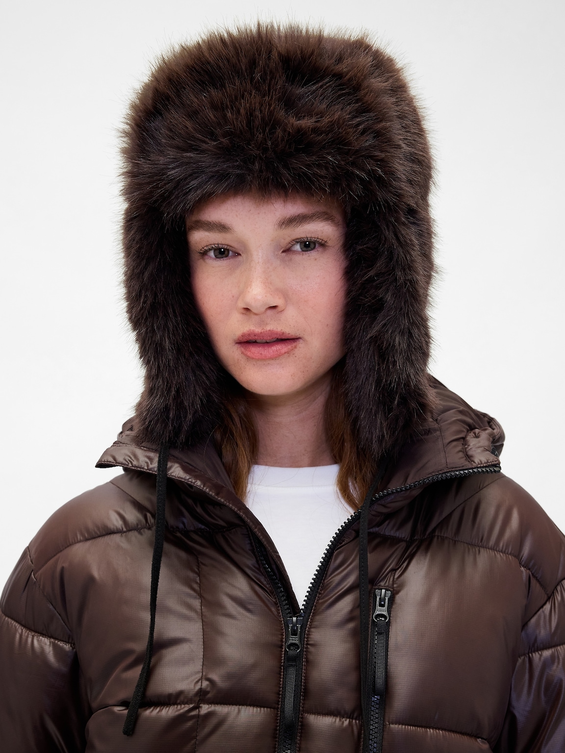 Faux Fur Trapper Hat