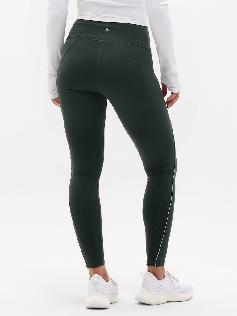 Rainier High Rise Reflective Stripe Legging