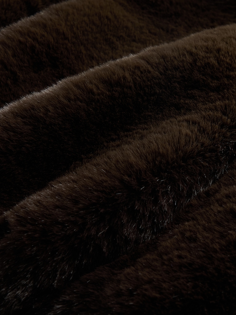Faux Fur Bomber Jacket