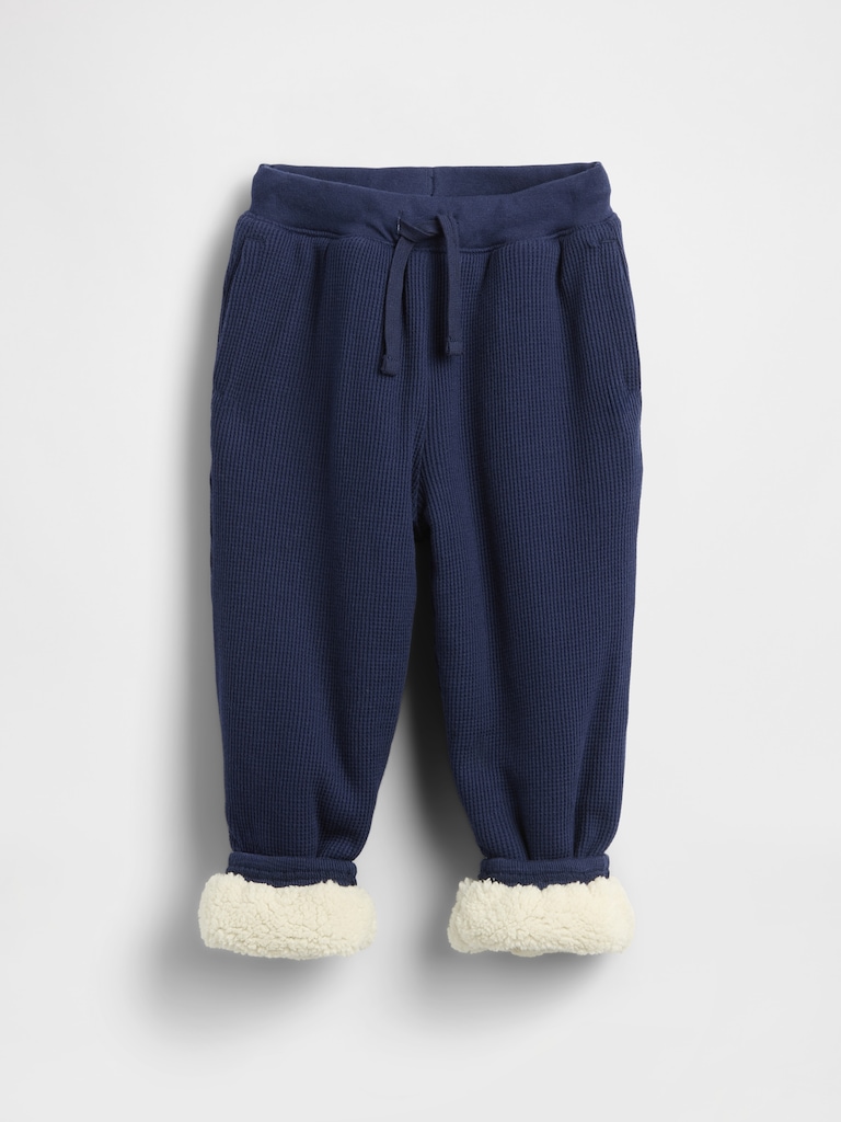 Baby & Toddler Sherpa-Lined Thermal Joggers