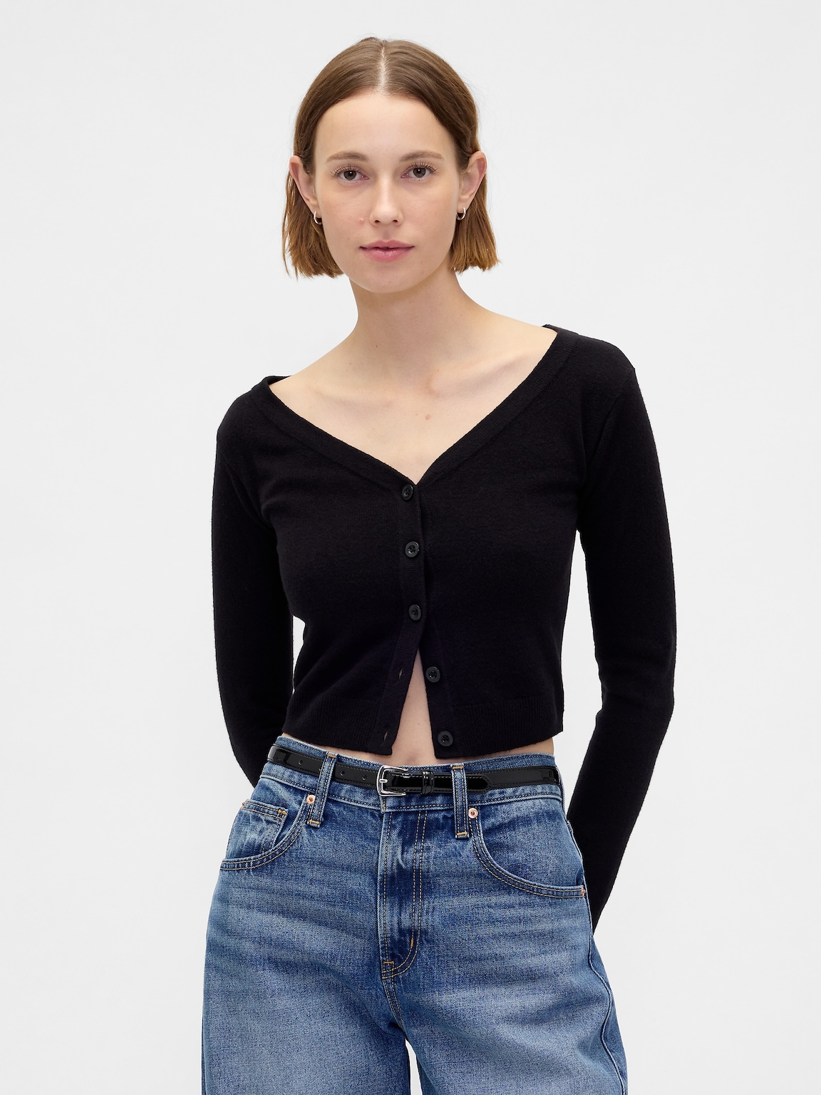 Vegan Patent Leather Belt