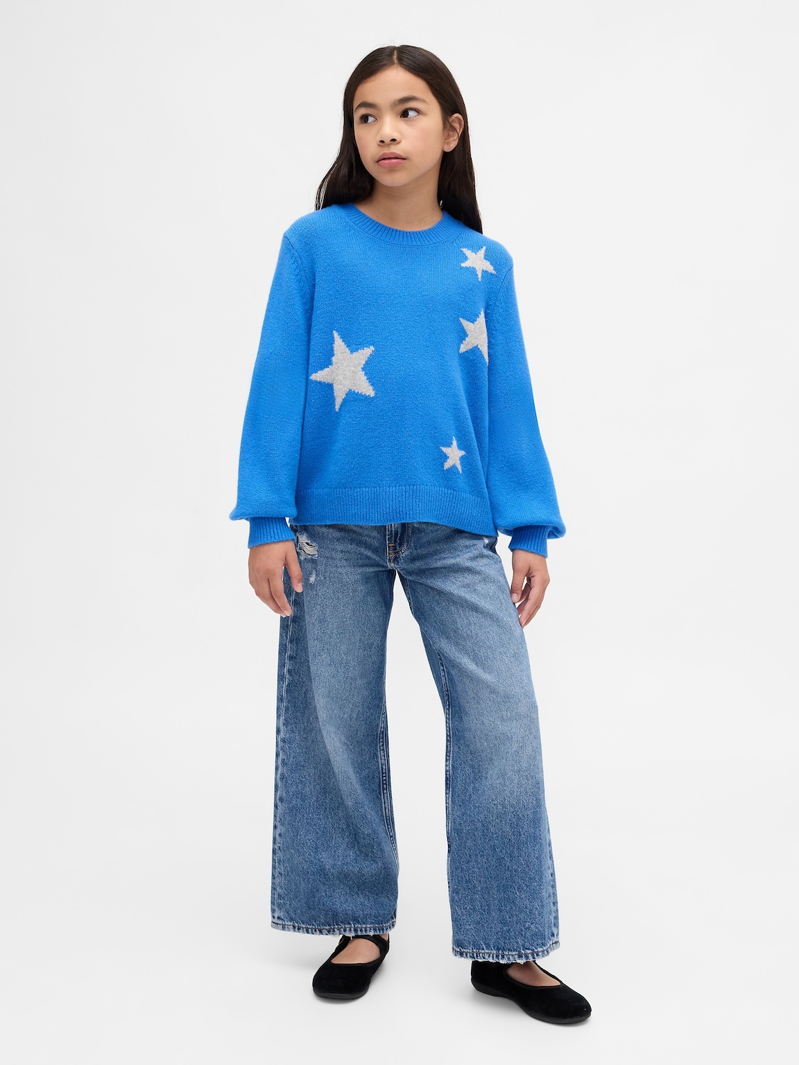 Kids CashSoft Crewneck Sweater