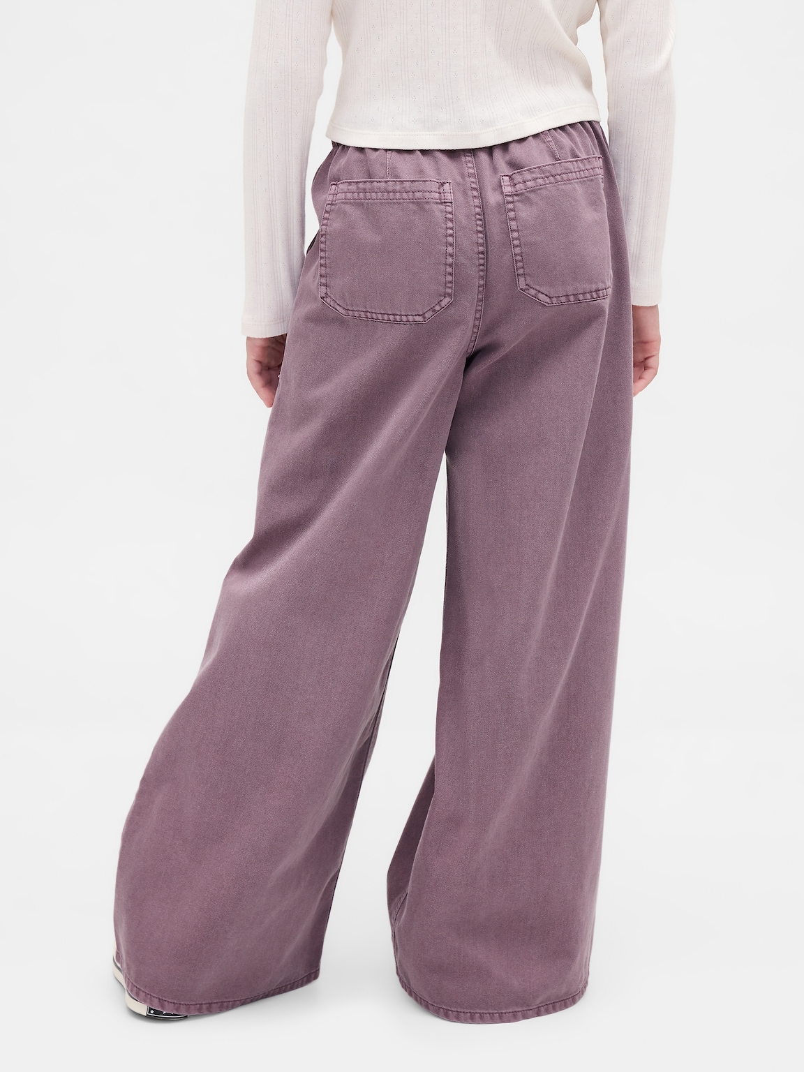 Kids Twill Baggy Pants