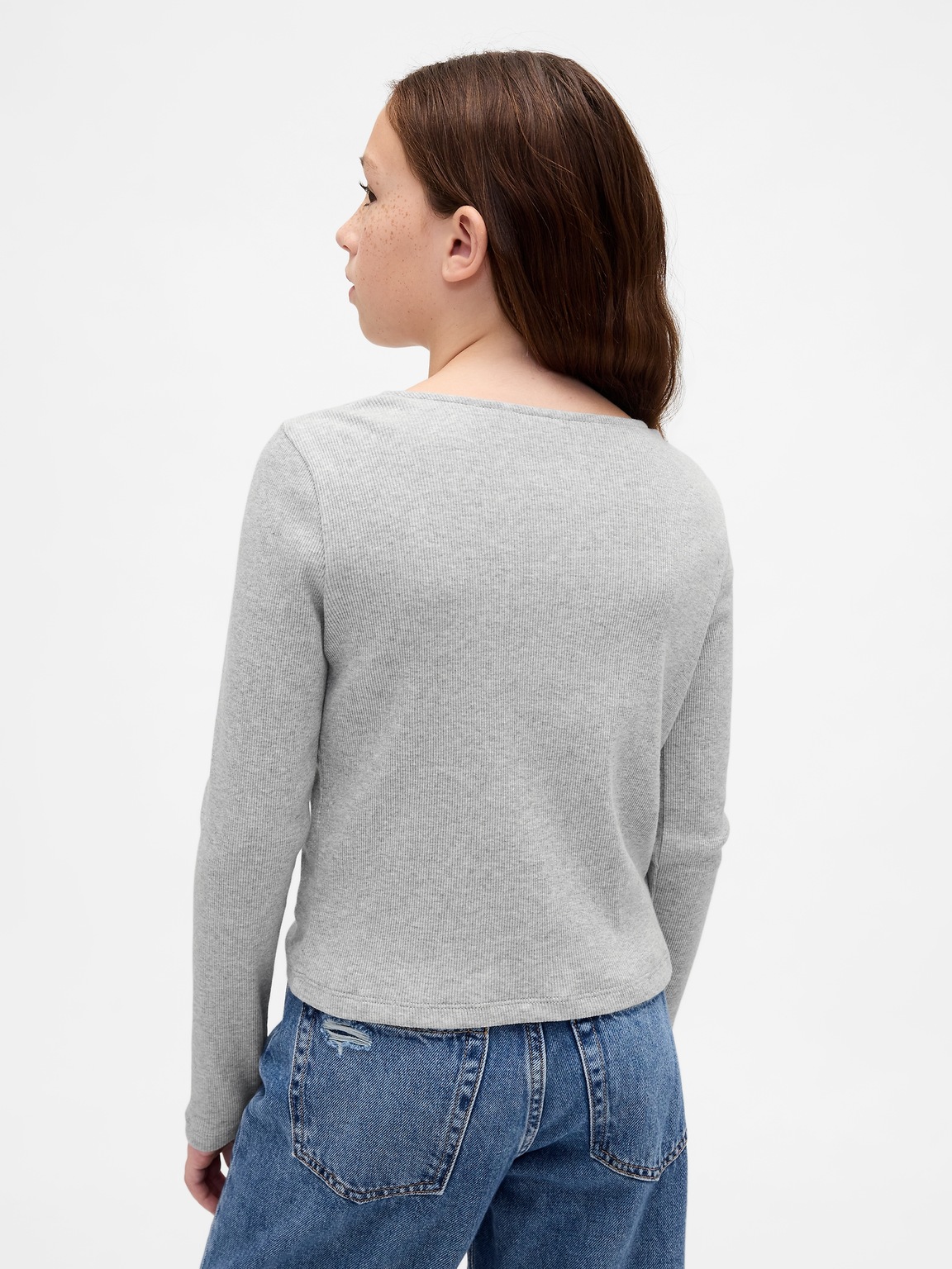 Kids Bow-Neck T-Shirt