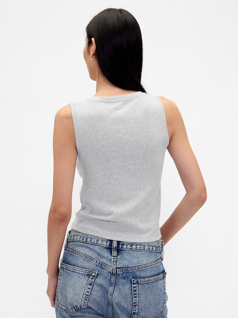 Modern Shell Tank Top