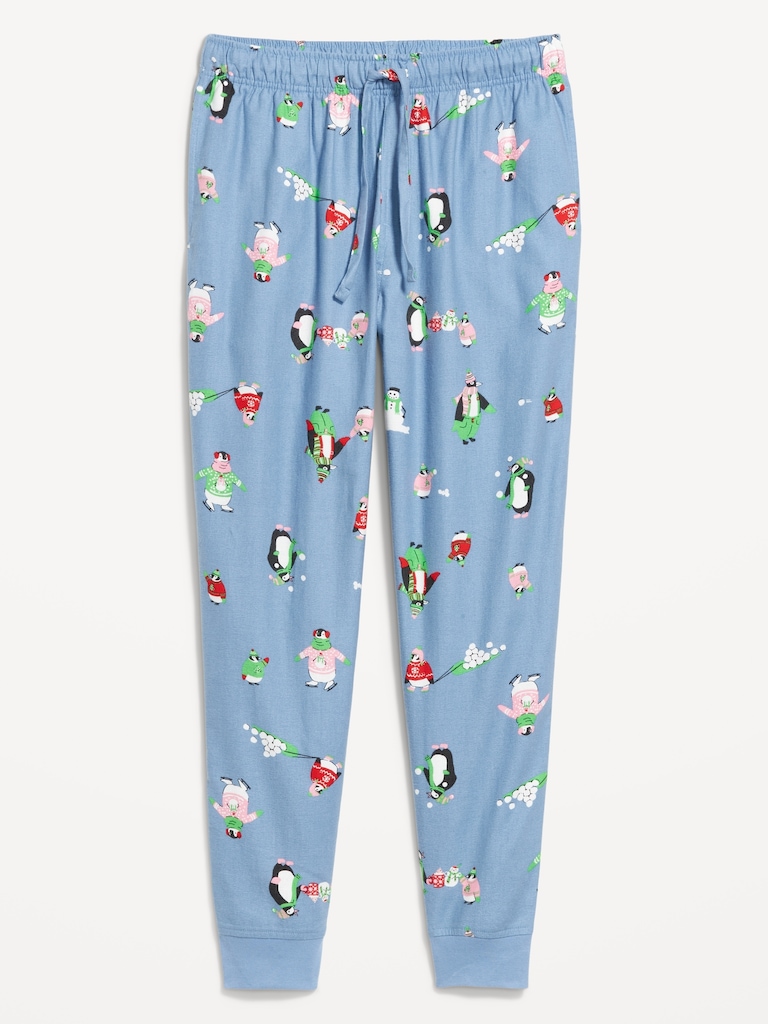 Flannel Pajama Jogger for Men