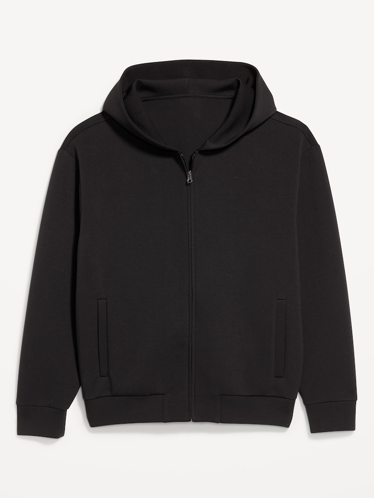 Bounce Fleece Oversized Full-Zip Hoodie