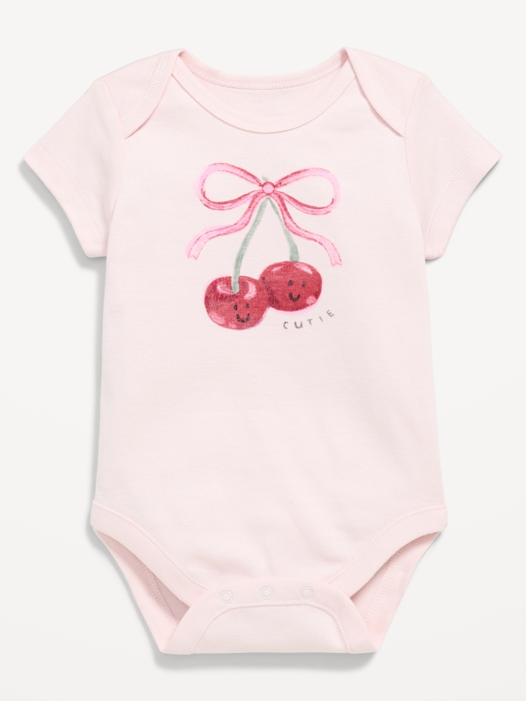 Short-Sleeve Graphic Bodysuit for Baby