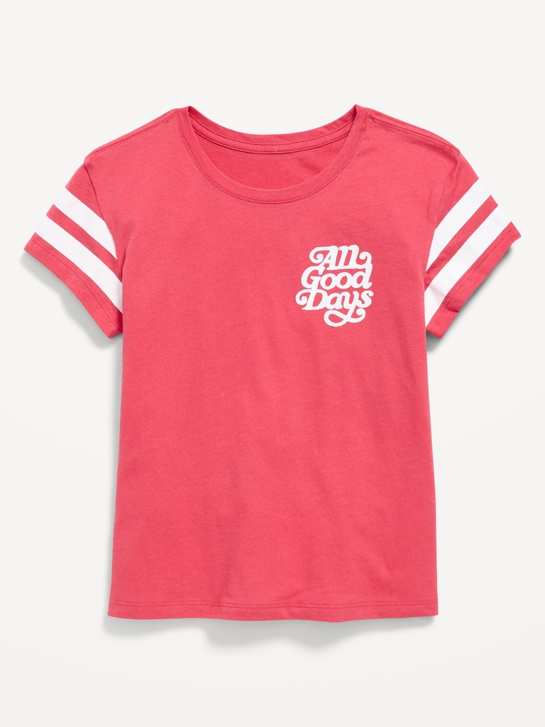 Short-Sleeve Graphic T-Shirt for Girls