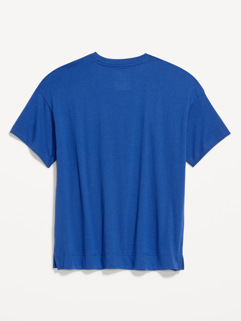 College Crew-Neck T-Shirt for Women