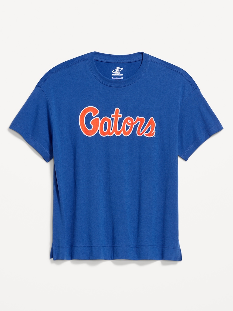 College Crew-Neck T-Shirt for Women