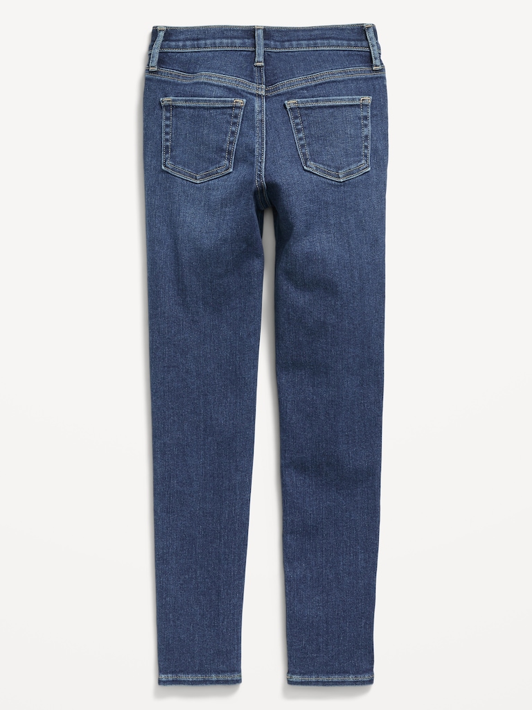 High-Waisted Rockstar 360° Stretch Jeggings for Girls