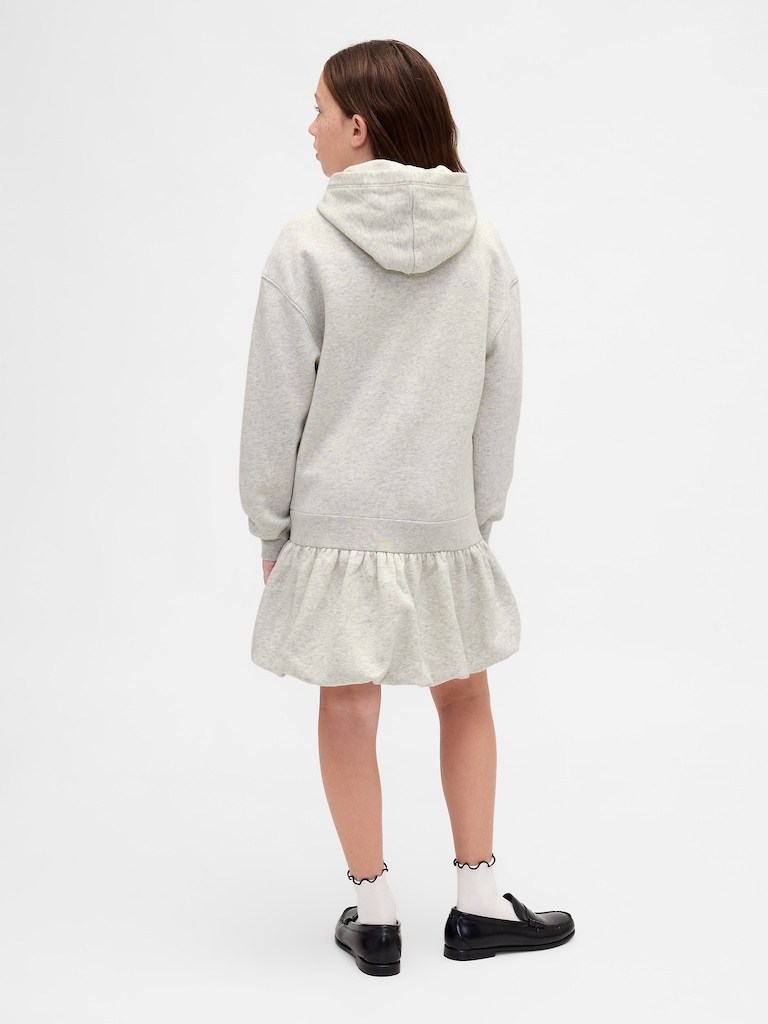 Kids Oversized Hoodie Sweatshirt Dress