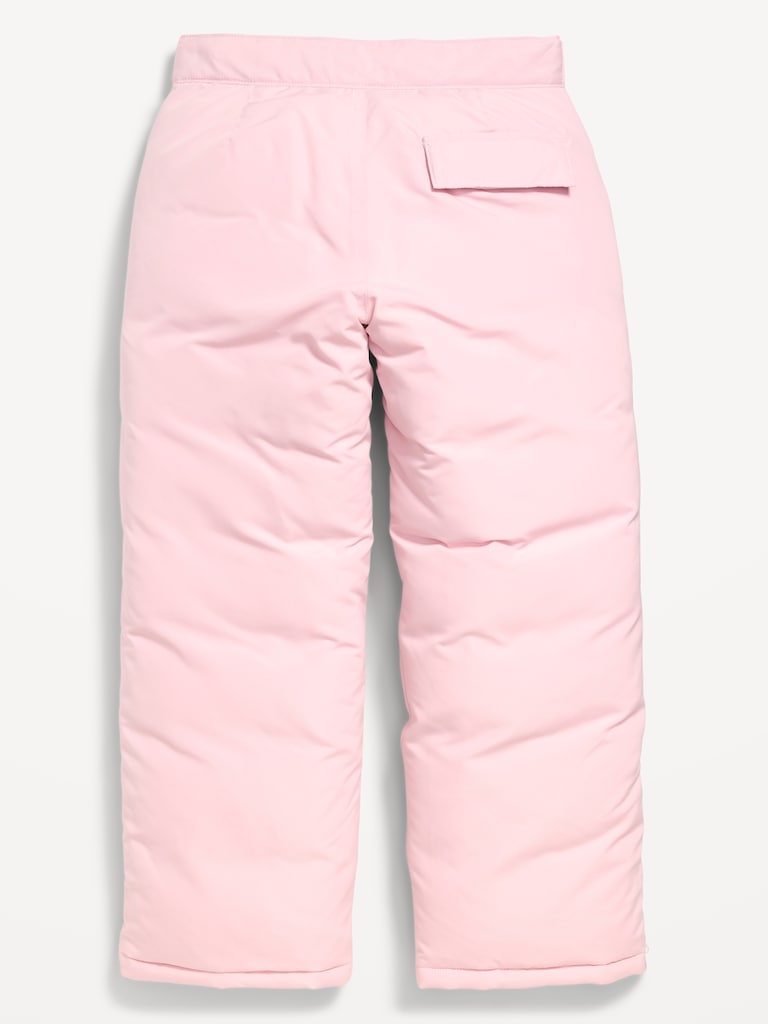 Water-Resistant Snow Pants for Girls