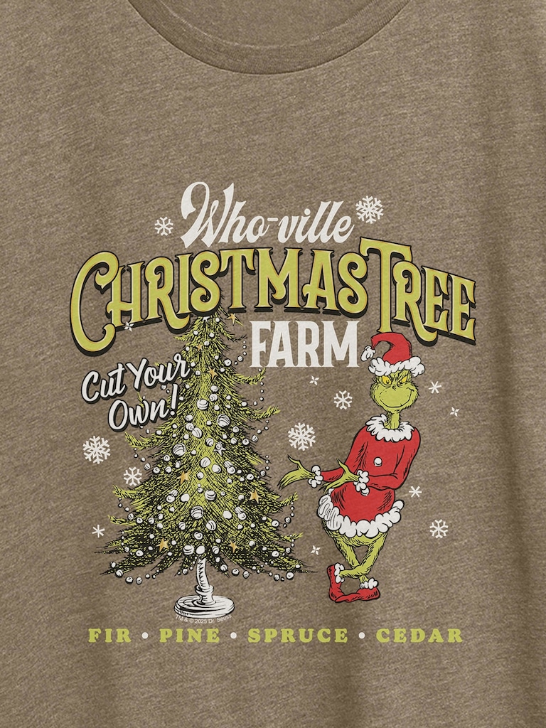 How the Grinch Stole Christmas Tree Farm Short Sleeve Graphic Tee