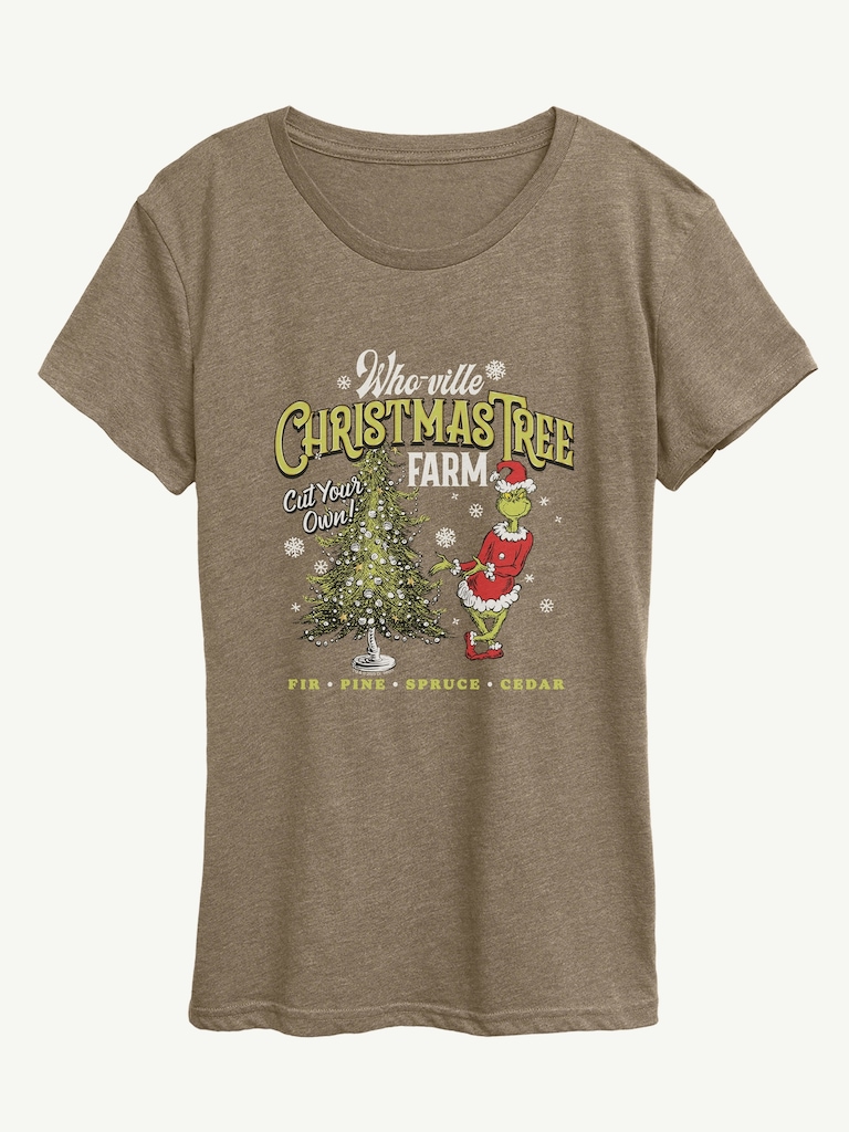How the Grinch Stole Christmas Tree Farm Short Sleeve Graphic Tee