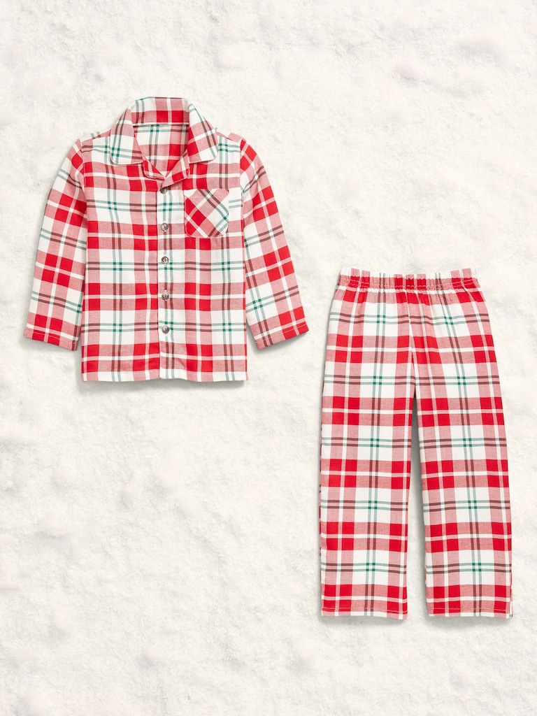 Printed Unisex Pajama Set for Toddler & Baby
