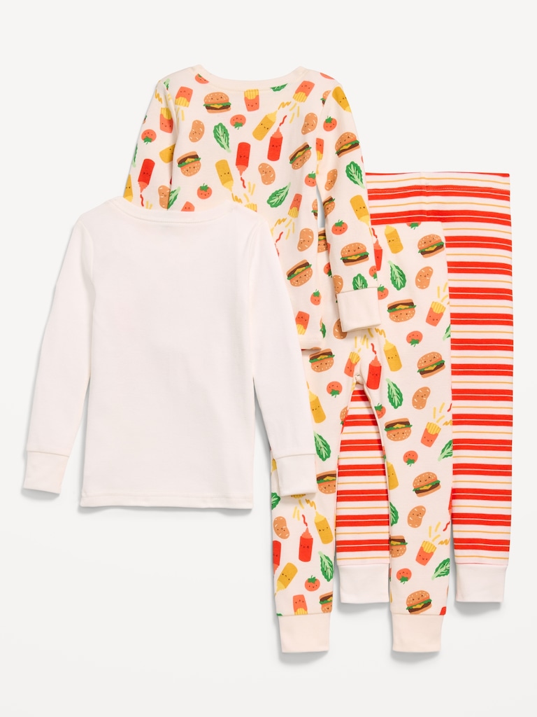 Snug-Fit Graphic Pajama 4-Piece for Toddler & Baby