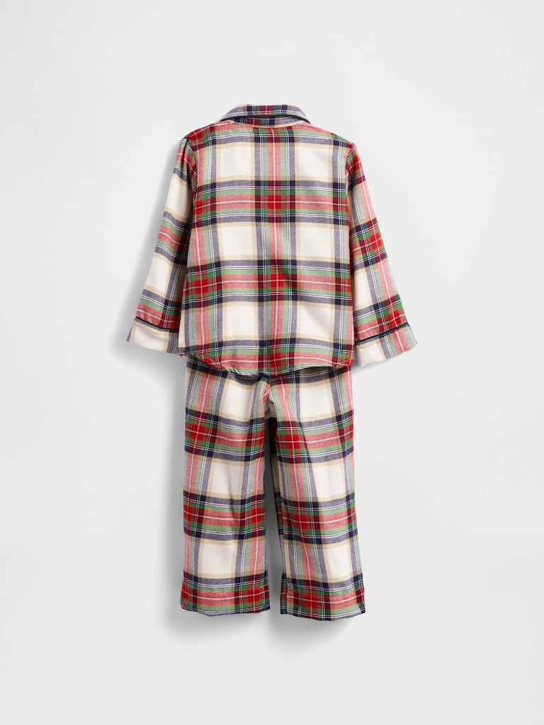 Baby & Toddler Recycled Flannel PJ Set