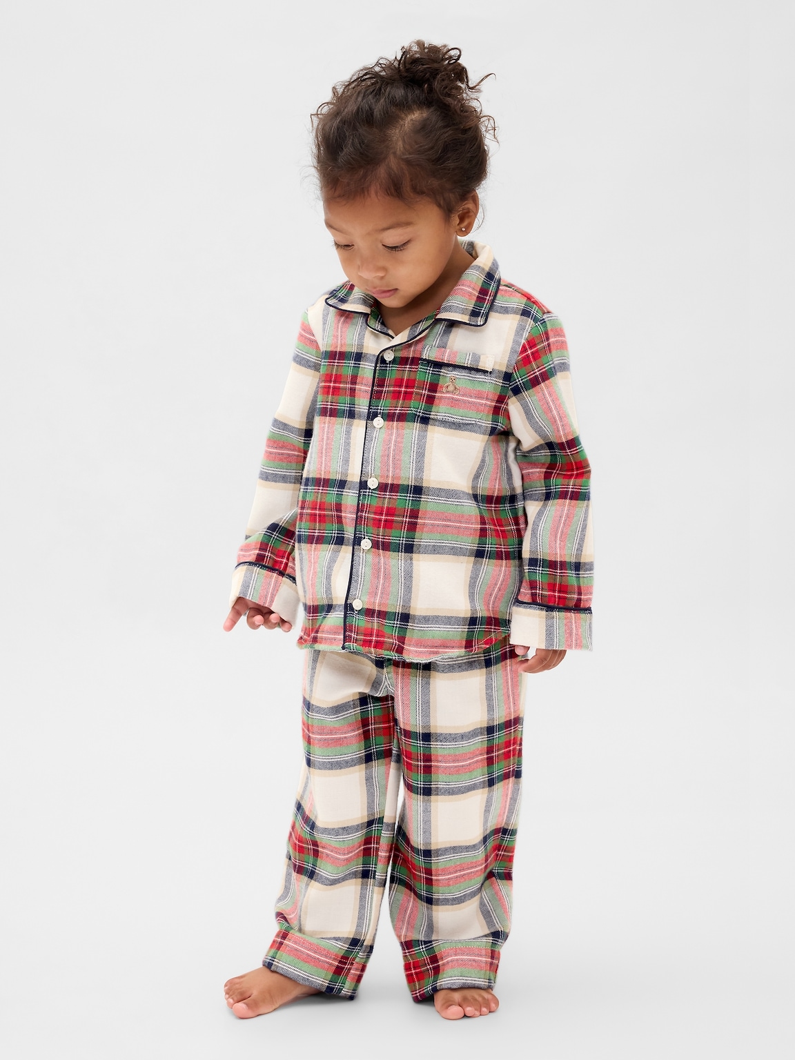 Baby & Toddler Recycled Flannel PJ Set