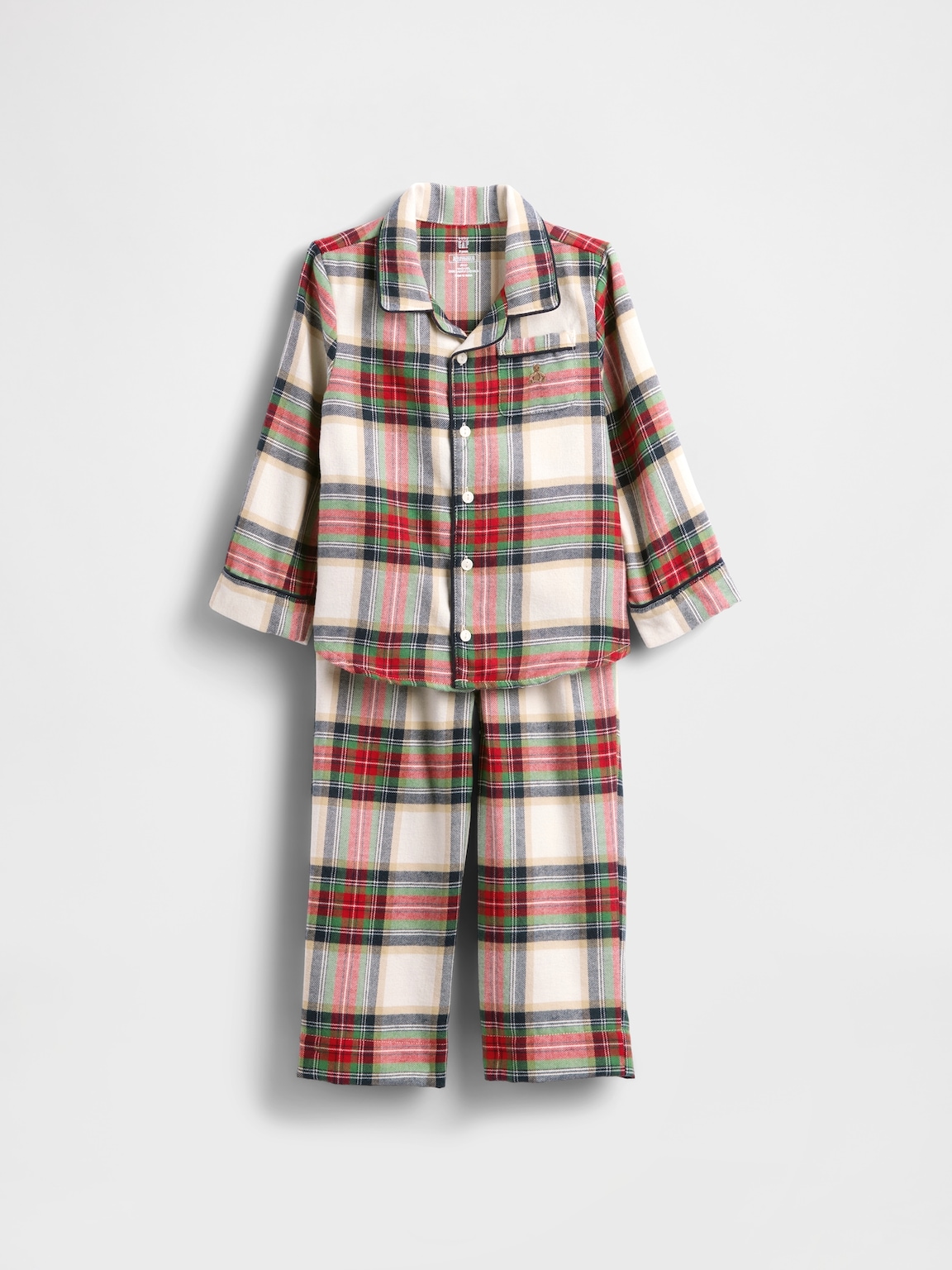 Baby & Toddler Recycled Flannel PJ Set
