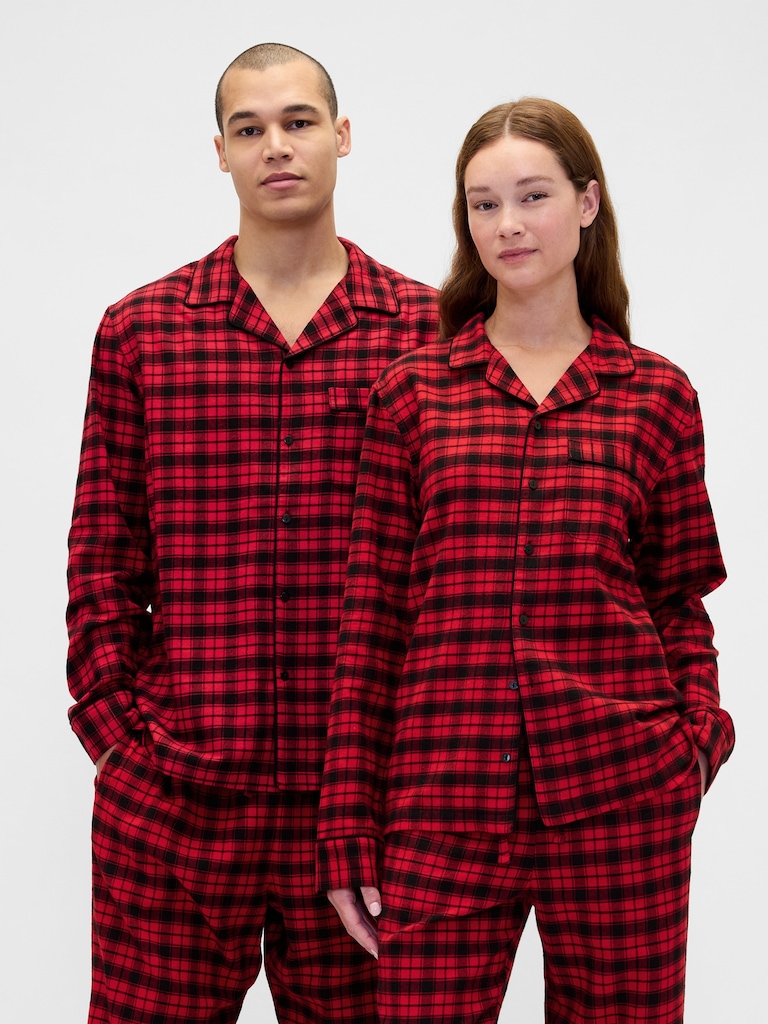Adult Softest Flannel PJ Shirt